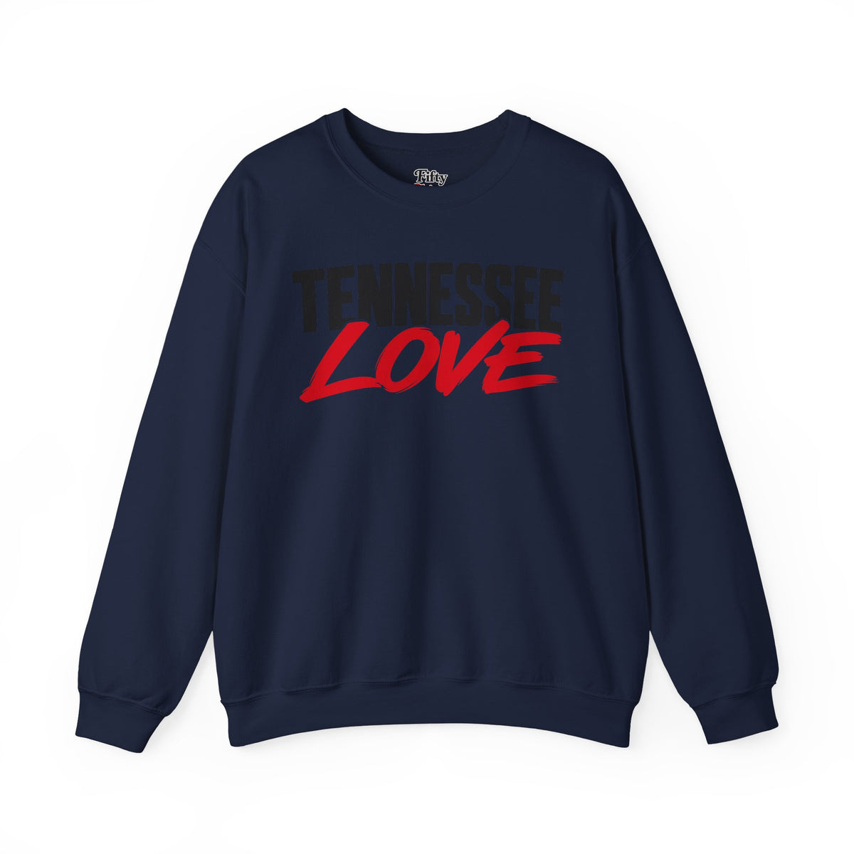 Tennessee Love Unisex Crewneck Sweatshirt State Name Graphic