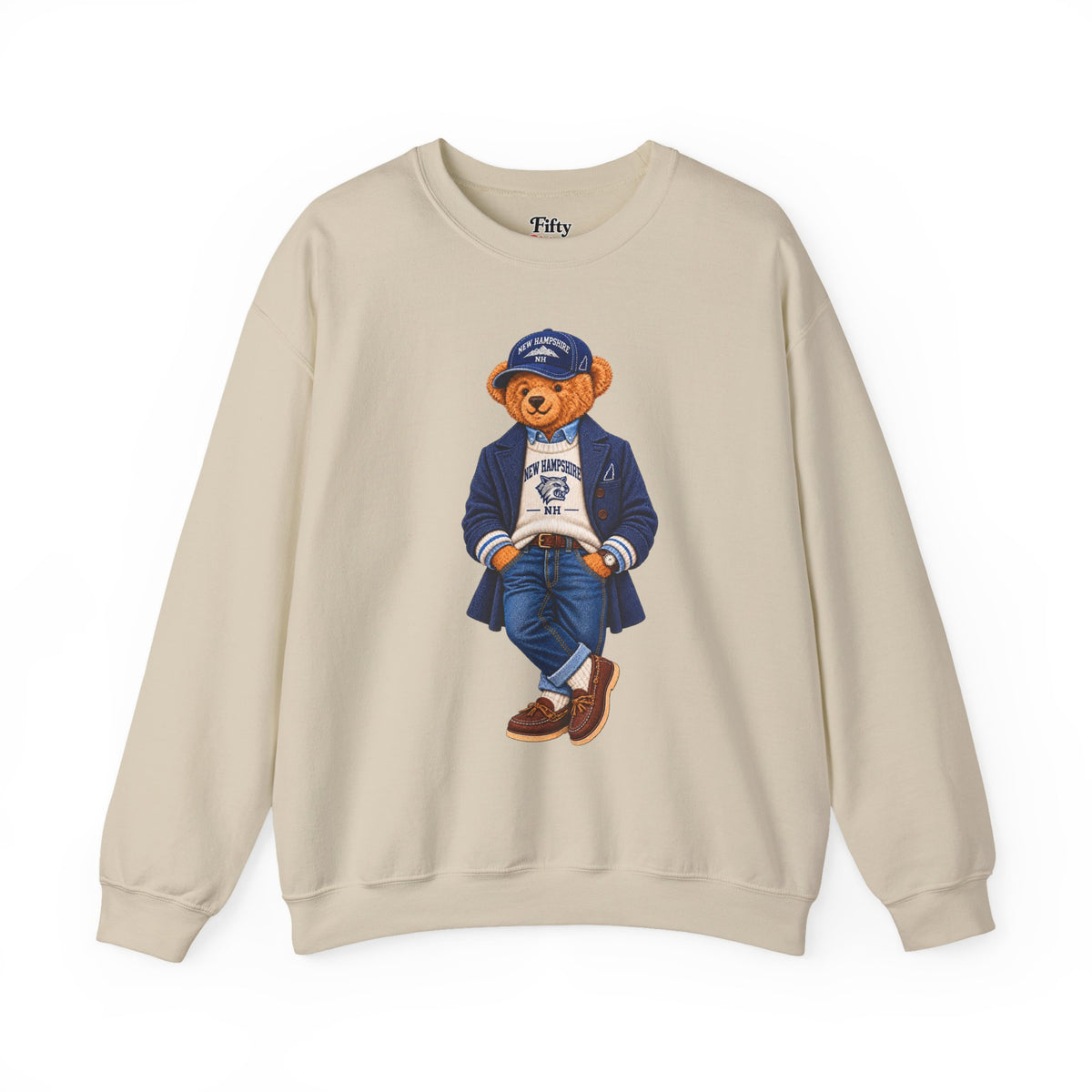 New Hampshire - Game Day Teddy Bear Sweatshirt