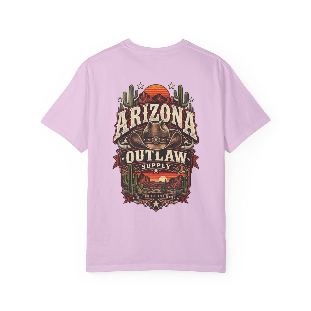 Arizona Outlaw Supply  Unisex Comfort Color 1717 Streetwear Graphic Tee