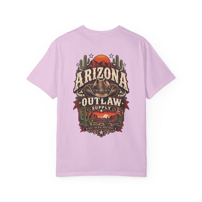 Arizona Outlaw Supply  Unisex Comfort Color 1717 Streetwear Graphic Tee