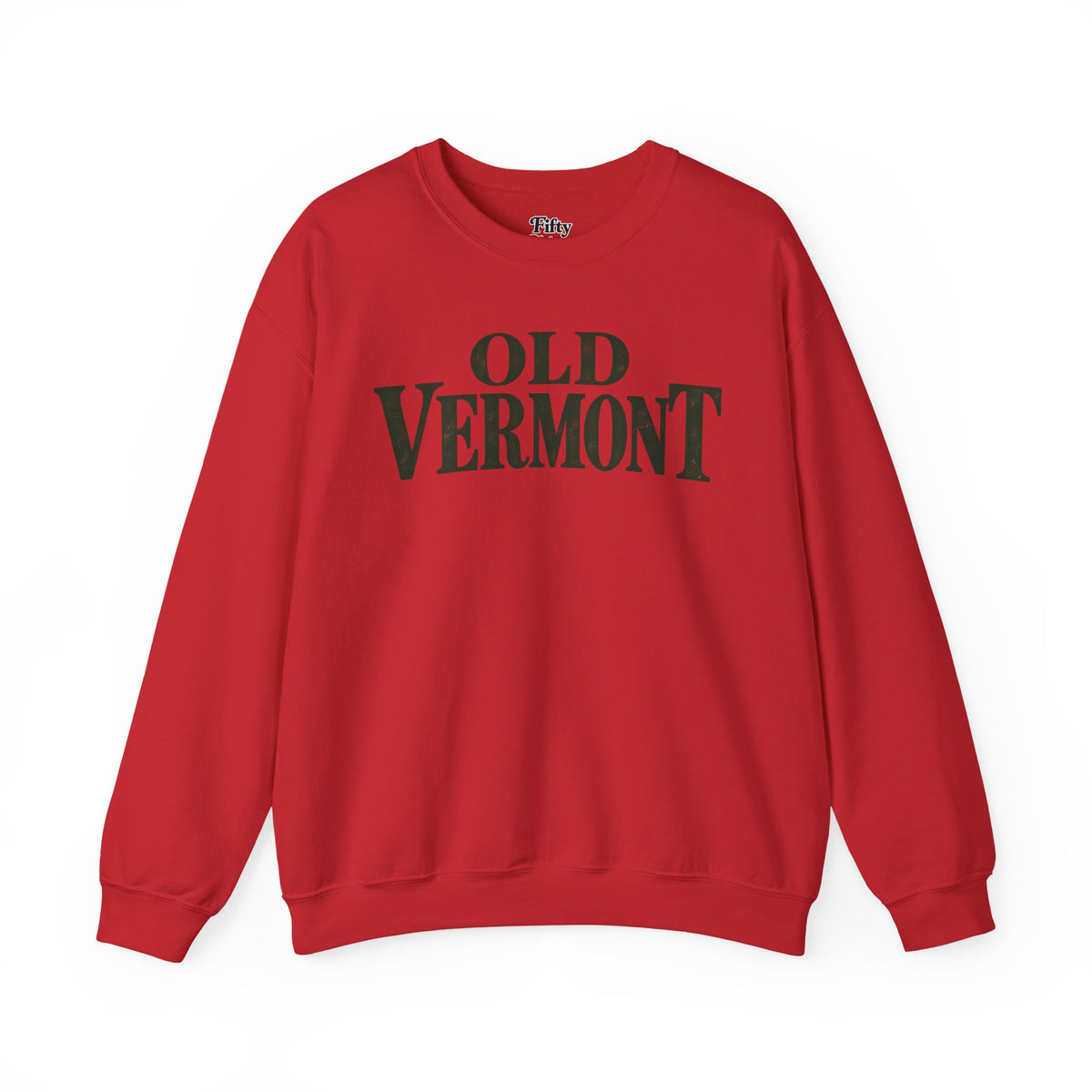 Old Vermont Unisex Crewneck Sweatshirt State Name Graphic
