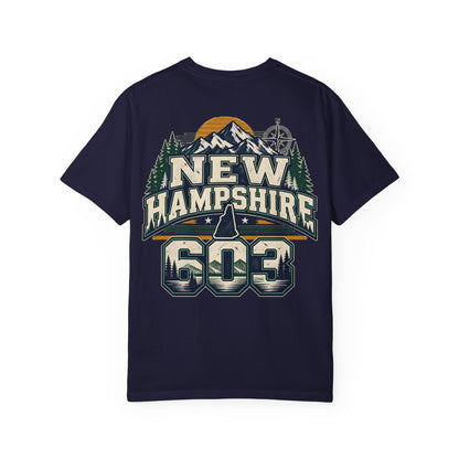 New Hampshire 603 Unisex Comfort Color 1717 Streetwear Graphic Tee