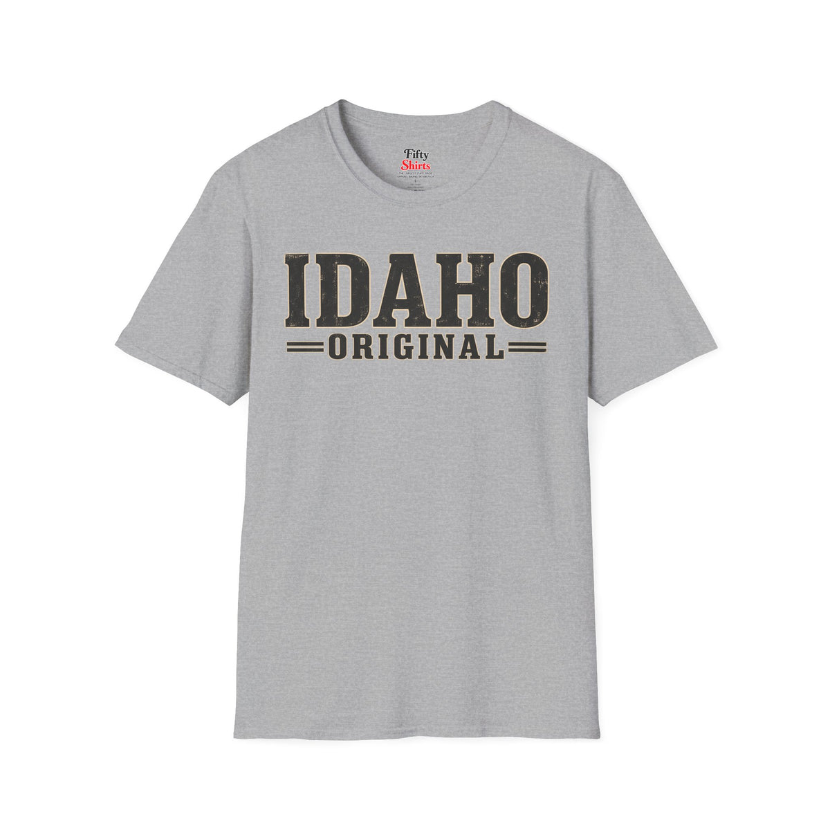 Idaho Original Unisex Softstyle T Shirt State Name Graphic Tee