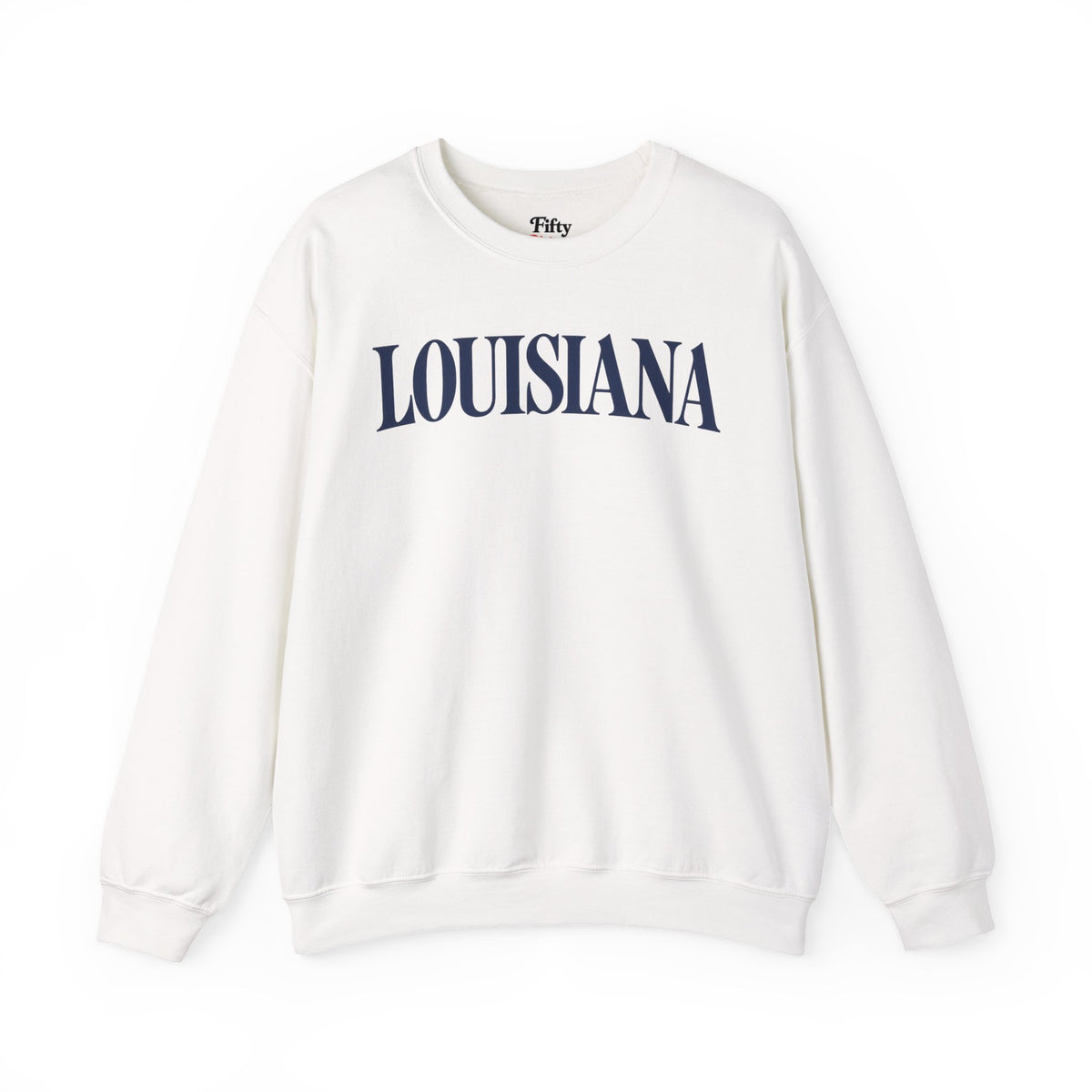 Louisiana Unisex Crewneck Sweatshirt State Name Graphic