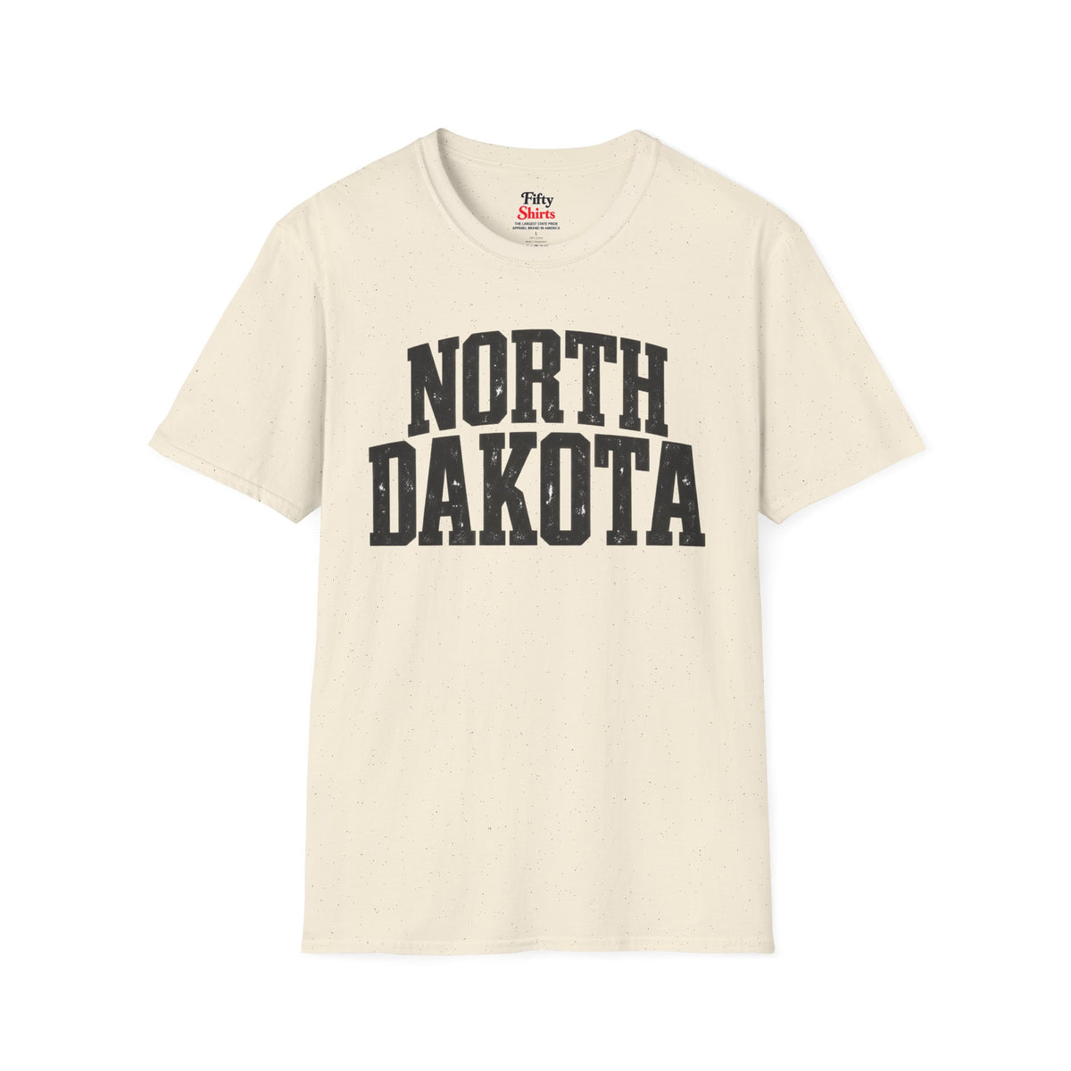 North Dakota Unisex Softstyle T Shirt State Name Graphic Tee