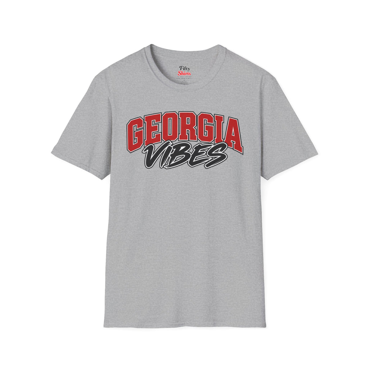 Georgia Vibes Unisex Softstyle T Shirt State Name Graphic Tee