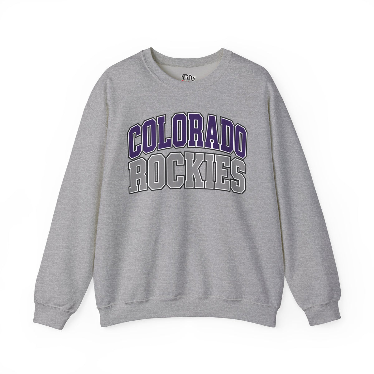 Colorado Rockies Unisex Crewneck Sweatshirt State Name Graphic