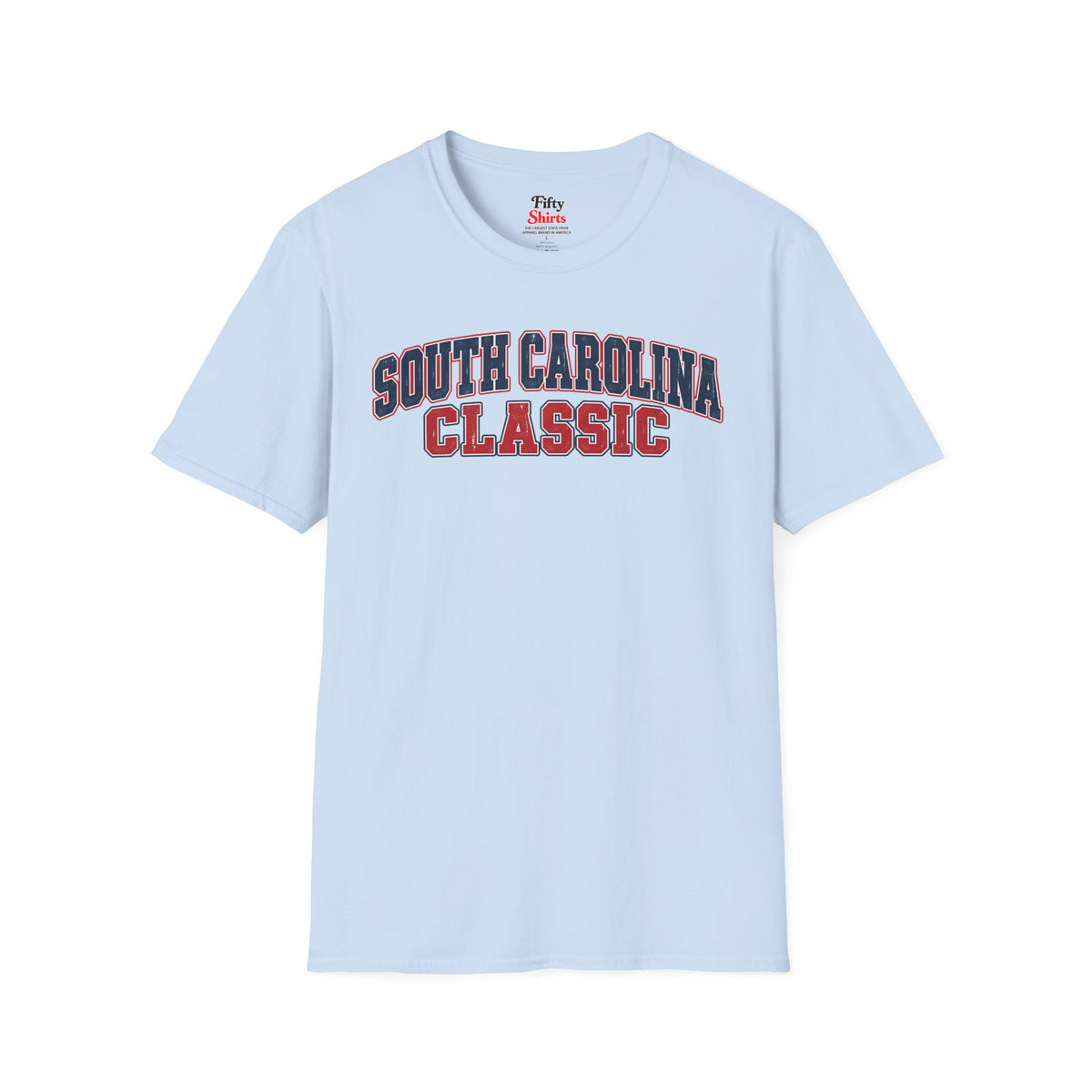 South Carolina Classic Unisex Softstyle T Shirt State Name Graphic Tee