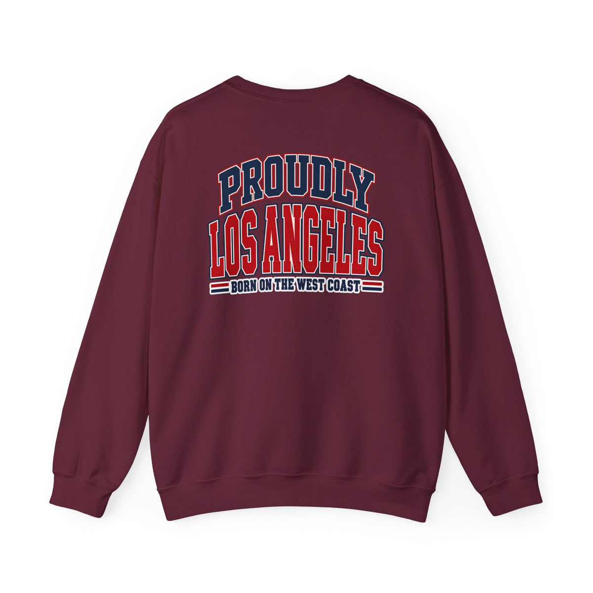 Proudly Los Angeles Unisex Crewneck Sweatshirt Graphic
