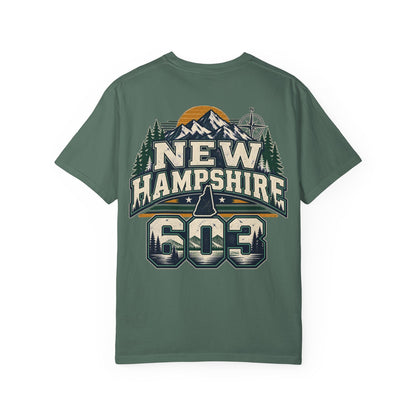 New Hampshire 603 Unisex Comfort Color 1717 Streetwear Graphic Tee