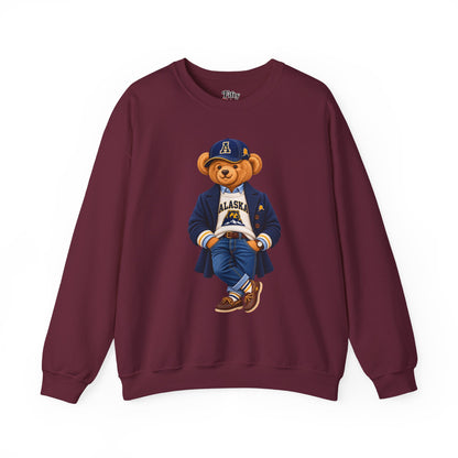 Alaska - Game Day Teddy Bear Sweatshirt