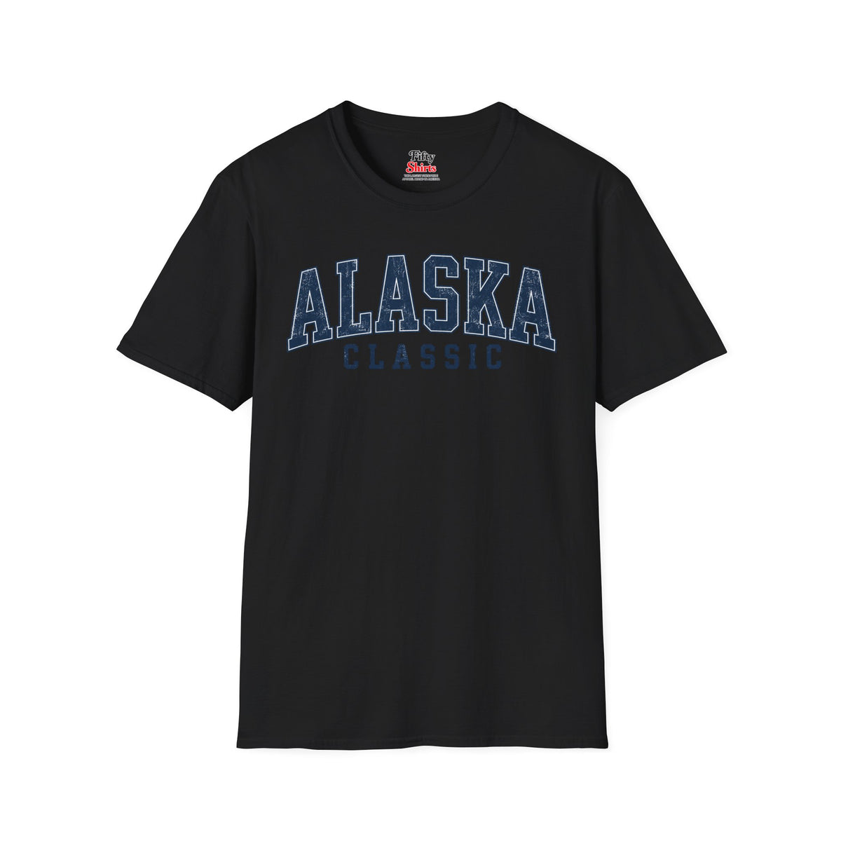 Alaska Classic Unisex Softstyle T Shirt State Name Graphic Tee