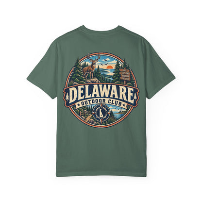 Delaware Outdoor Club  Unisex Comfort Color 1717 Streetwear Graphic Tee