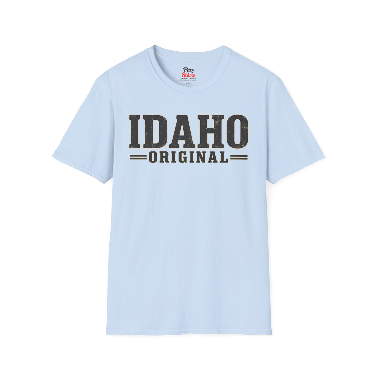 Idaho Original Unisex Softstyle T Shirt State Name Graphic Tee