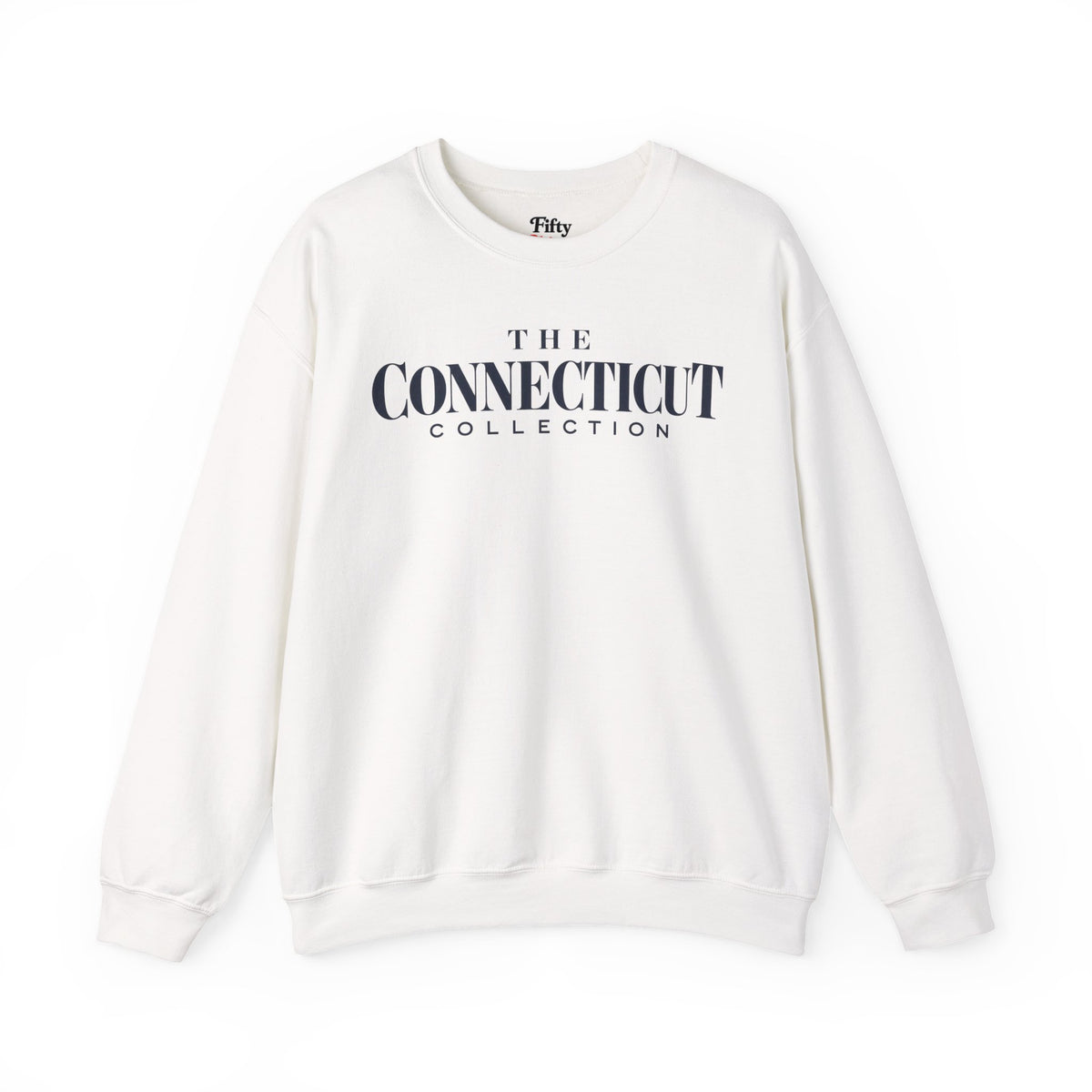 The Connecticut Collection Unisex Crewneck Sweatshirt State Name Graphic
