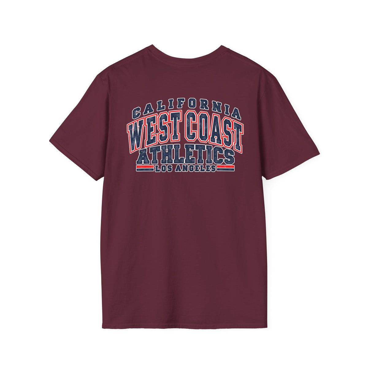 California West Coast Athletics Unisex Softstyle Graphic Tee
