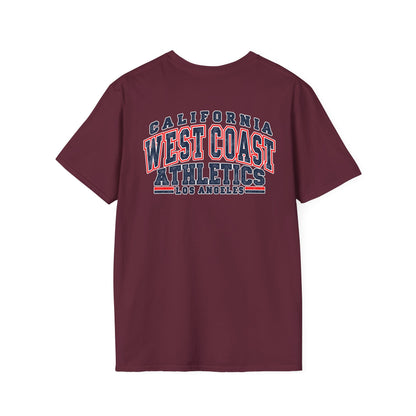 California West Coast Athletics Unisex Softstyle Graphic Tee