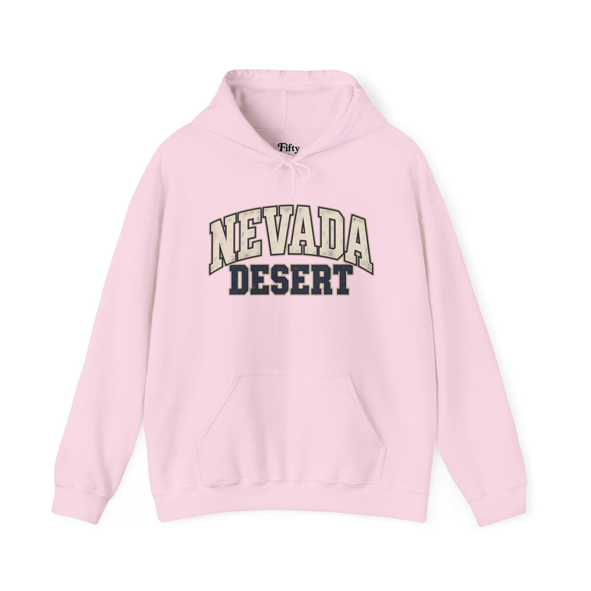 Nevada Desert Unisex Hoodie State Name Graphic