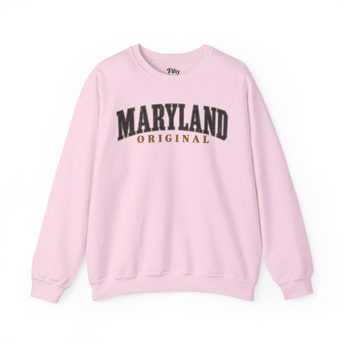 Maryland Original Unisex Crewneck Sweatshirt State Name Graphic