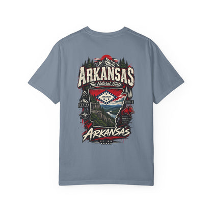 Arkansas Street Legacy Unisex Comfort Color 1717 Streetwear Graphic Tee