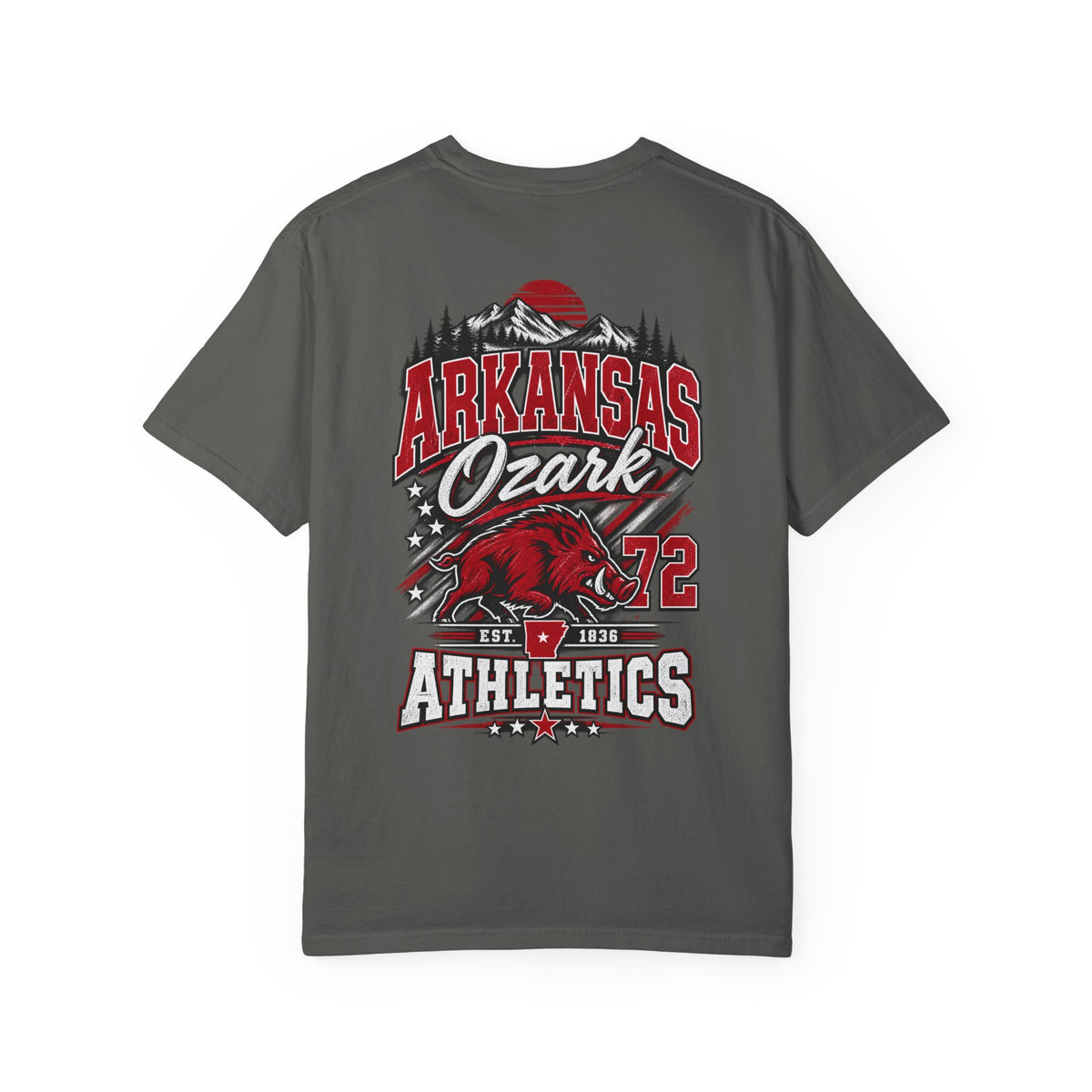 Arkansas Ozark Athletics Unisex Comfort Color 1717 Streetwear Graphic Tee