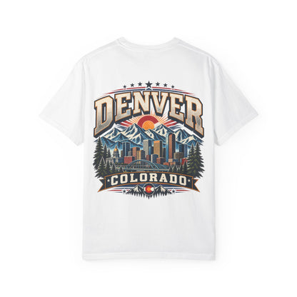 Denver Colorado  Unisex Comfort Color 1717 Streetwear Graphic Tee