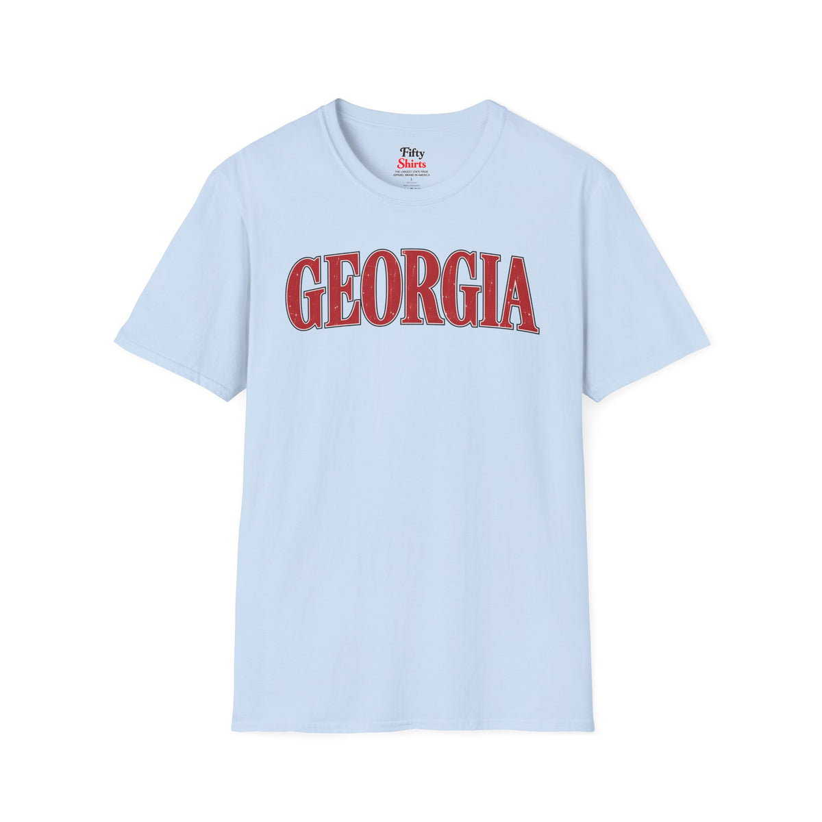 Georgia Unisex Softstyle T Shirt State Name Graphic Tee