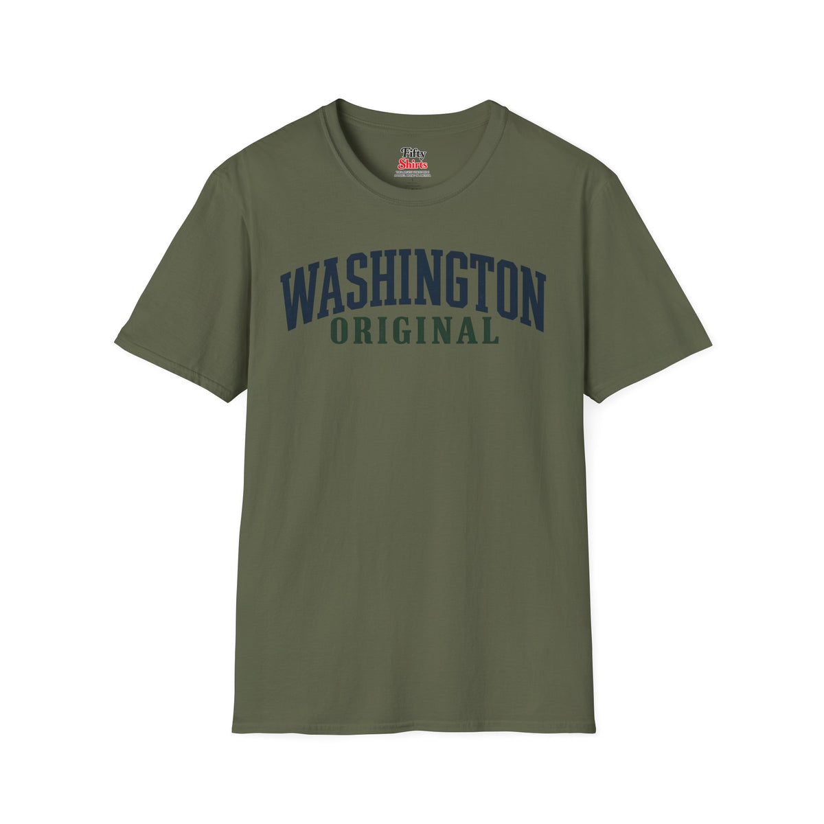Washington Original Unisex Softstyle T Shirt State Name Graphic Tee