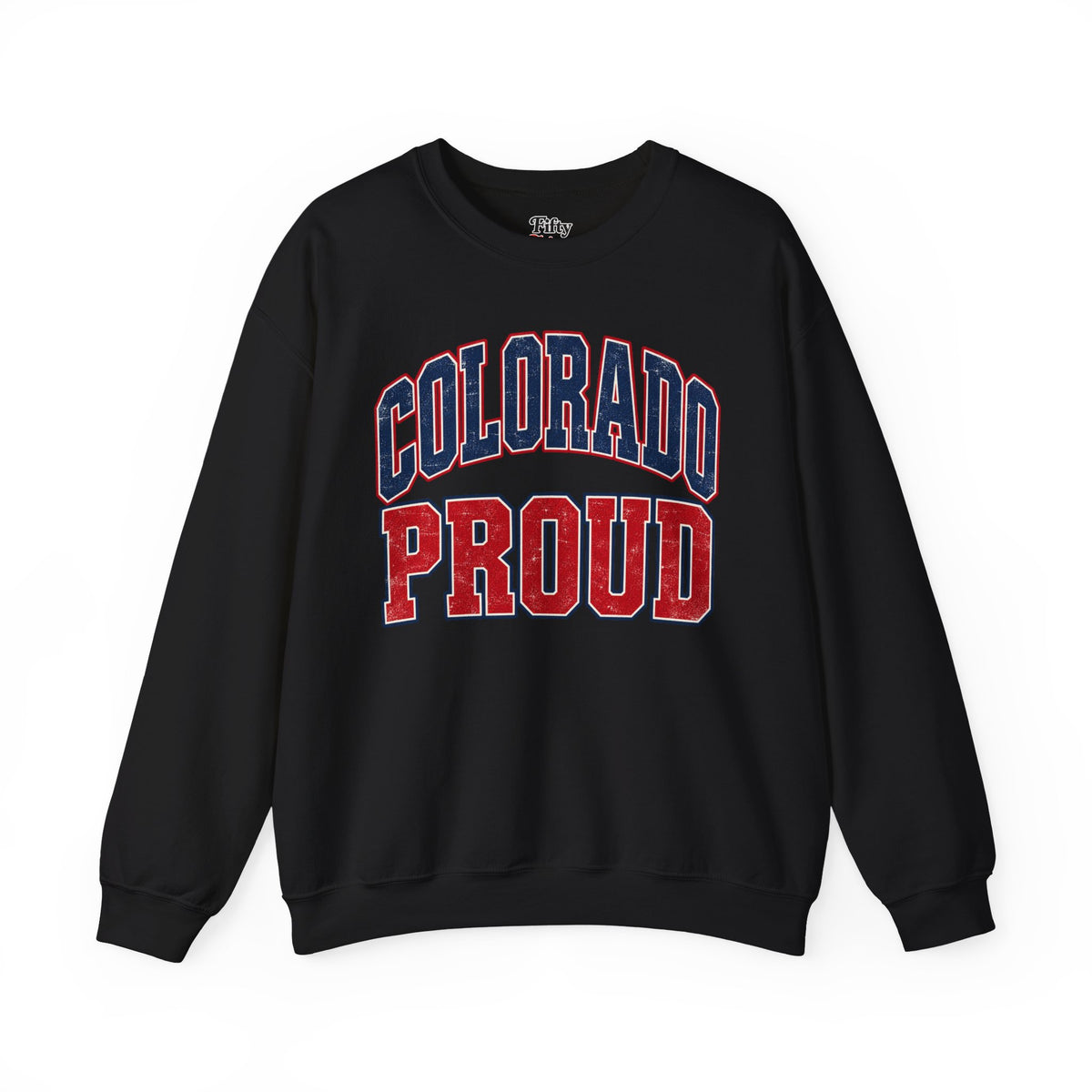 Colorado Proud Unisex Crewneck Sweatshirt State Name Graphic
