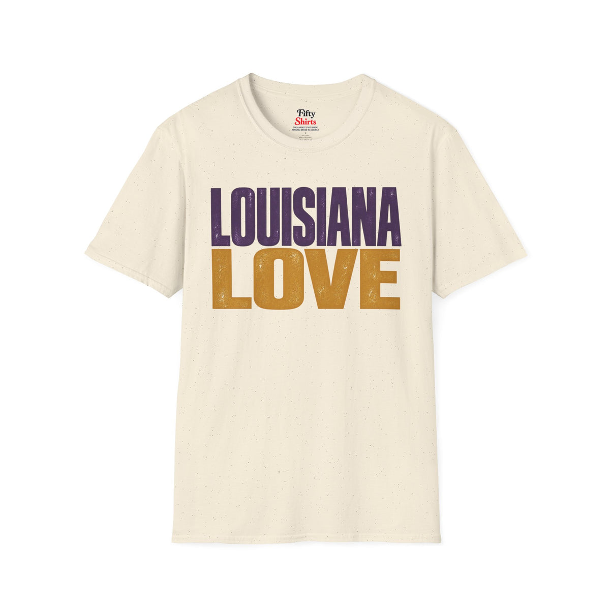Louisiana Love Unisex Softstyle T Shirt State Name Graphic Tee
