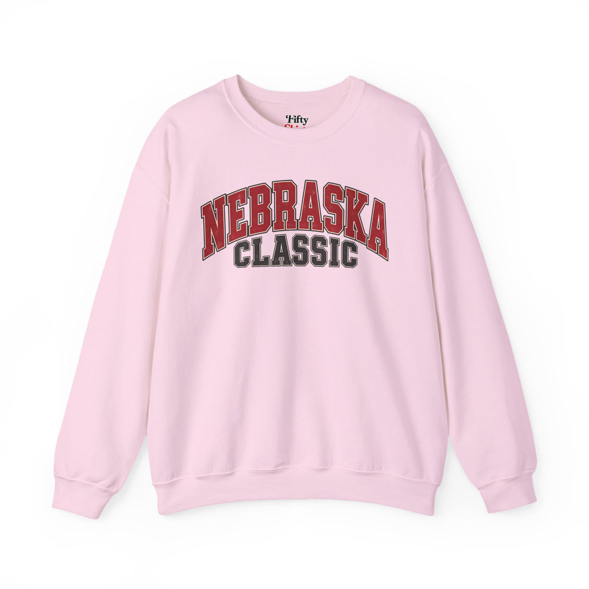 Nebraska Classic Unisex Crewneck Sweatshirt State Name Graphic