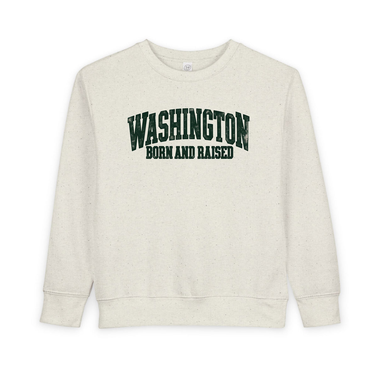 Washington Born and Raised Vintage Workwear Unisex Toddler Sweatshirt