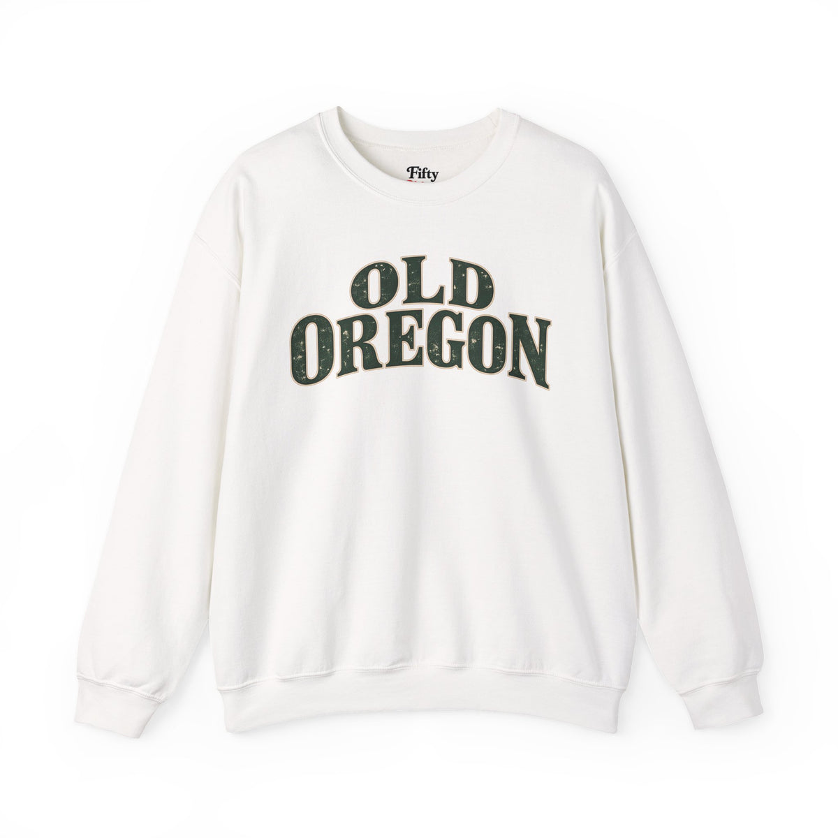 Old Oregon Unisex Crewneck Sweatshirt State Name Graphic