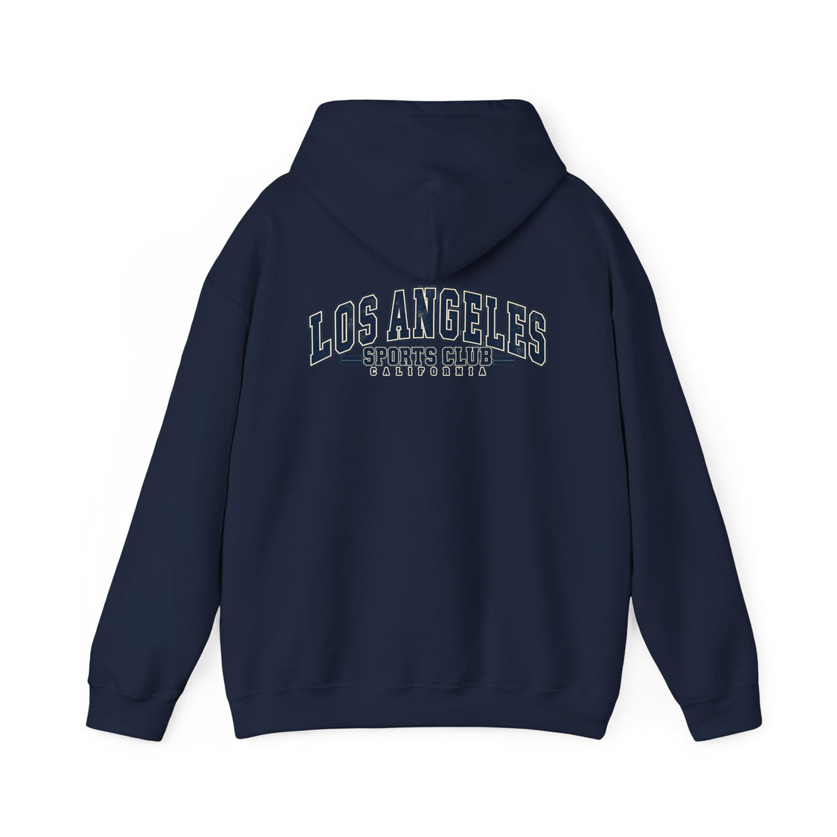 Distressed Los Angeles Sports Club Logo Unisex Hoodie Graphic