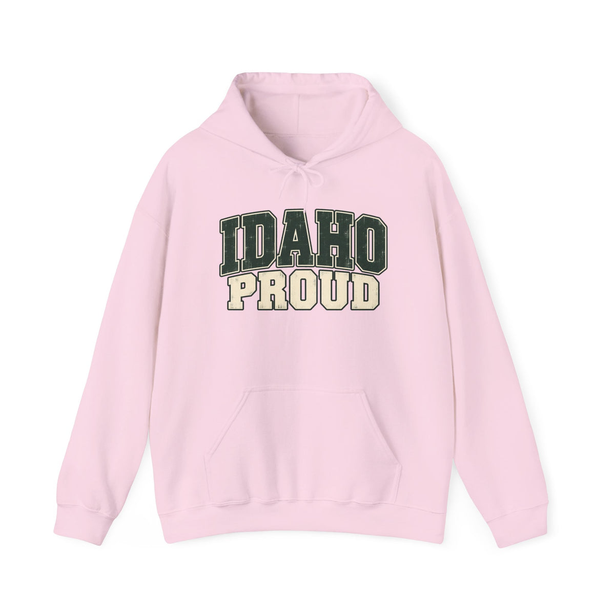Idaho Proud Unisex Hoodie State Name Graphic