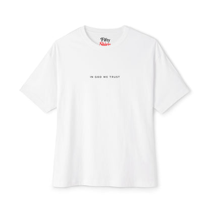 Pennsylvania All State In God We Trust Unisex Casual Oversized Boxy Tee