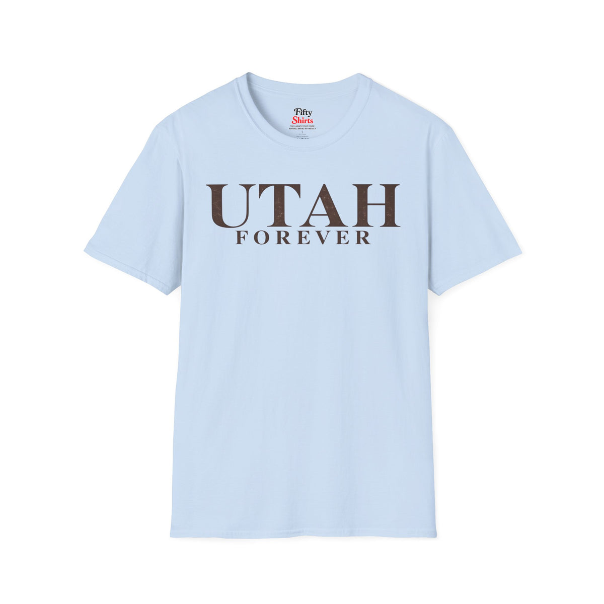 Utah Forever Unisex Softstyle T Shirt State Name Graphic Tee