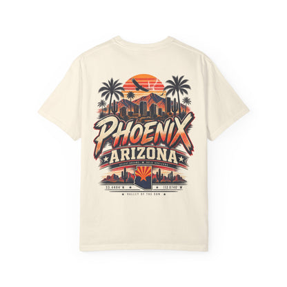 Phoenix Arizona Streetwear  Unisex Comfort Color 1717 Streetwear Graphic Tee