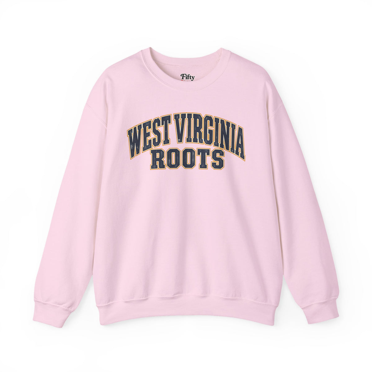 West Virginia Roots Unisex Crewneck Sweatshirt State Name Graphic