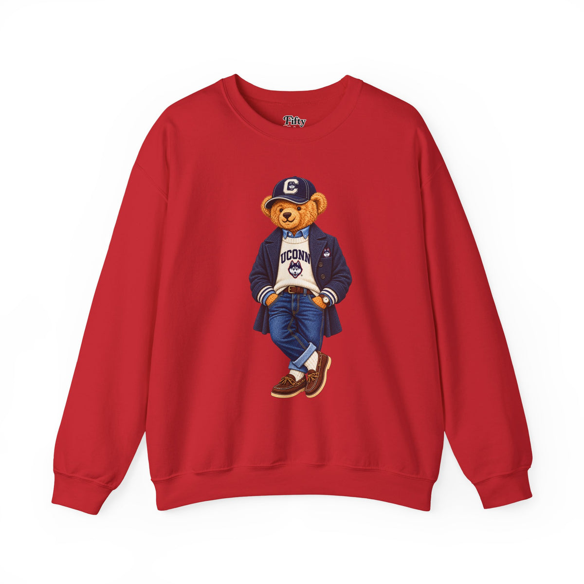 Connecticut- Game Day Teddy Bear Sweatshirt