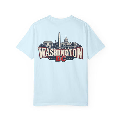 Washington DC Skyline Unisex Comfort Color 1717 Streetwear Graphic Tee