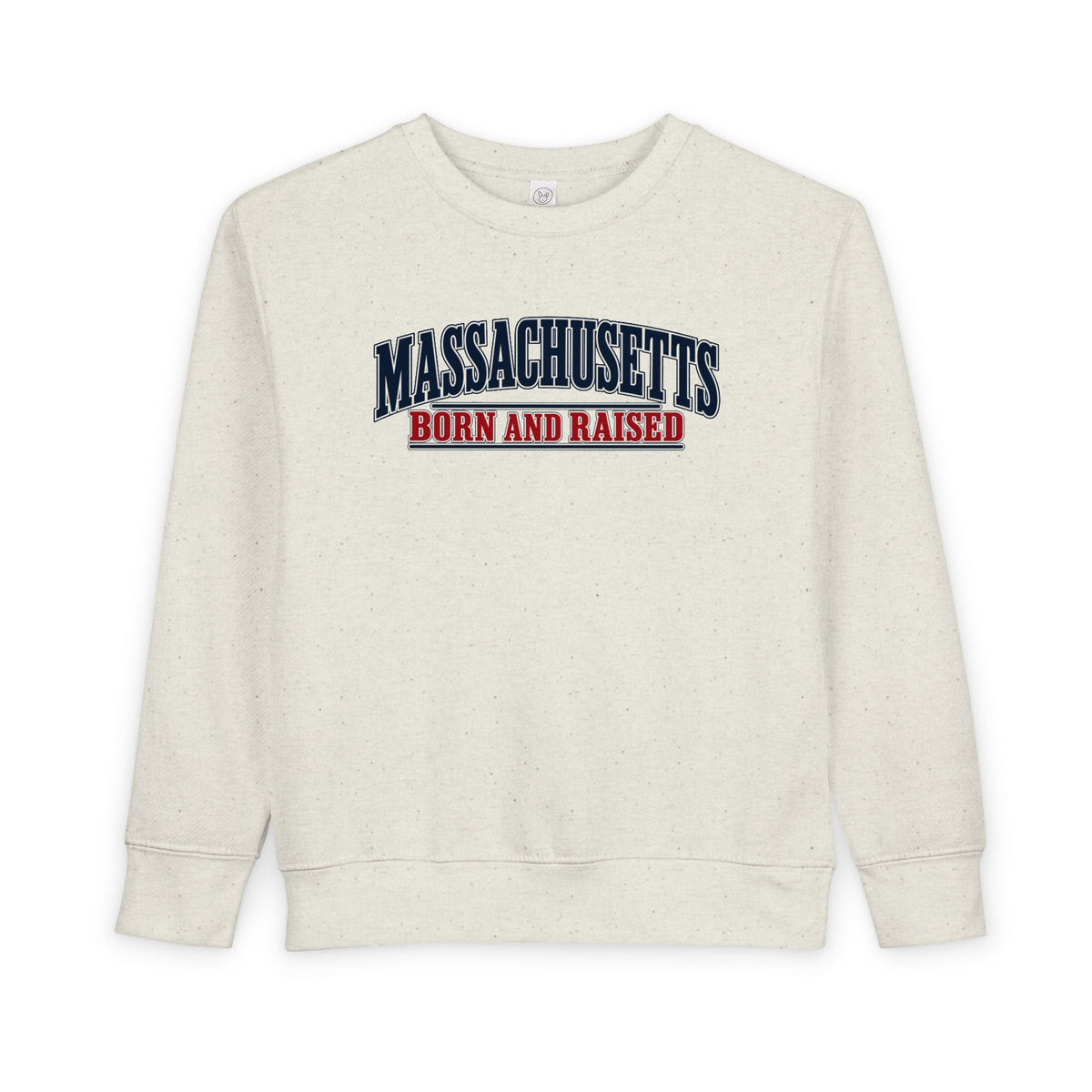 Massachusetts Born and Raised Premium New England Unisex Toddler Sweatshirt