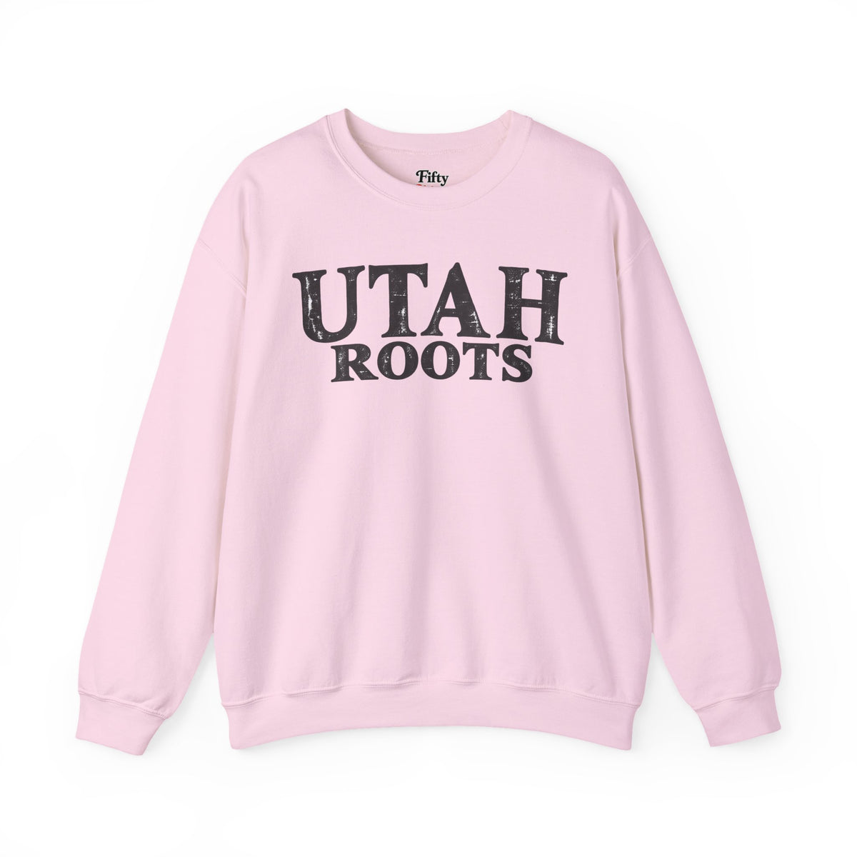 Utah Roots Unisex Crewneck Sweatshirt State Name Graphic