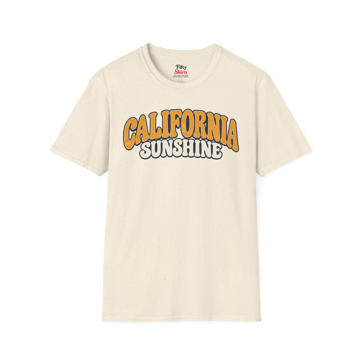 California Sunshine Unisex Softstyle T Shirt State Name Graphic Tee