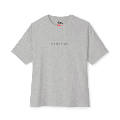 South Carolina All State In God We Trust Unisex Casual Oversized Boxy Tee