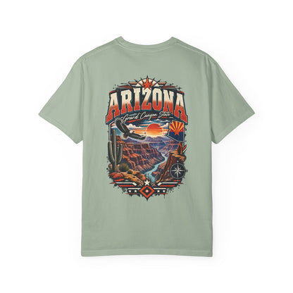 Arizona Grand Canyon Streetwear  Unisex Comfort Color 1717 Streetwear Graphic Tee