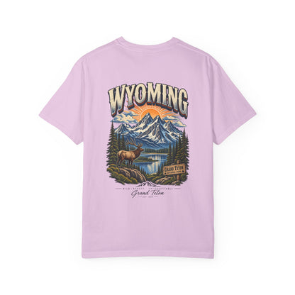 Grand Teton Wyoming Unisex Comfort Color 1717 Streetwear Graphic Tee