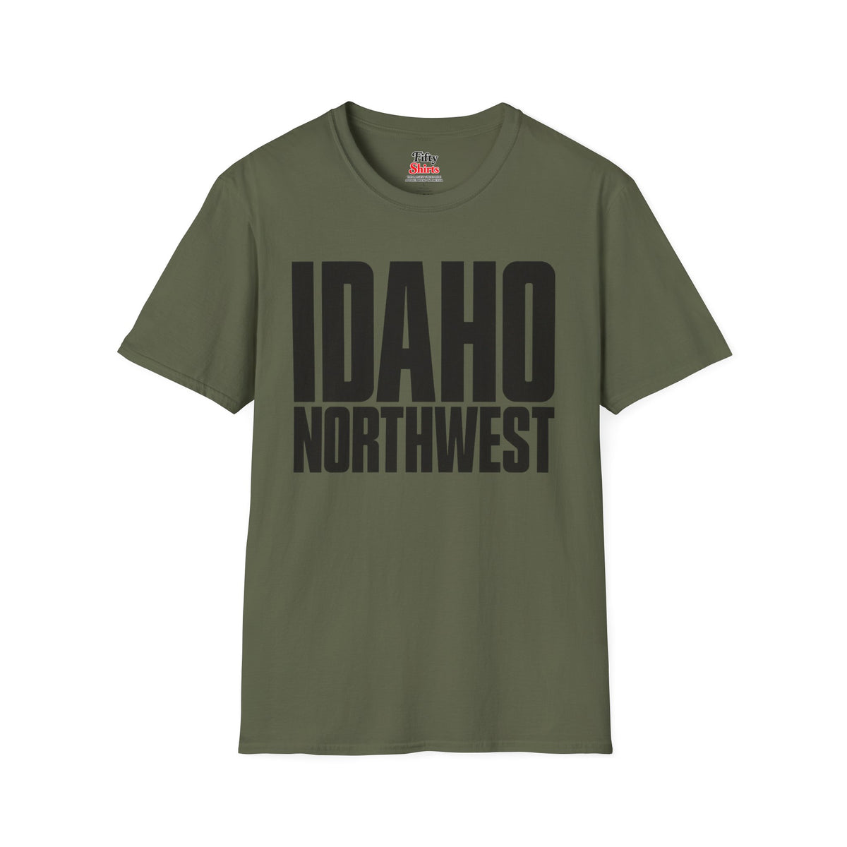 Idaho Northwest Unisex Softstyle T Shirt State Name Graphic Tee