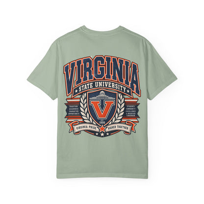 Virginia State University Unisex Comfort Color 1717 Streetwear Graphic Tee