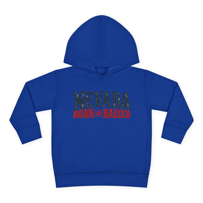 Nevada Born and Raised Classic Ranchwear Unisex Toddler Pullover Fleece Hoodie